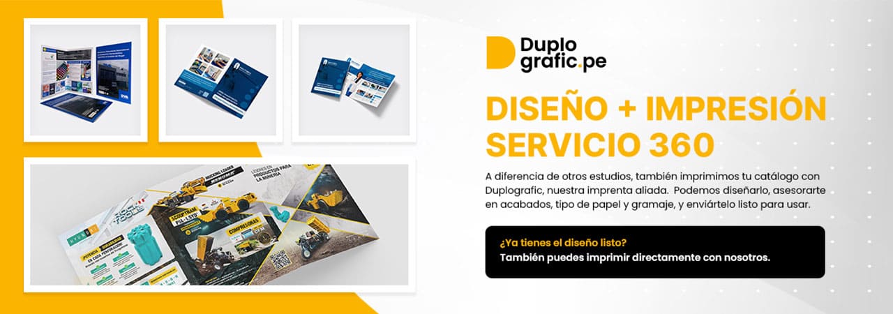 Duplografic diseño e impresión de catálogo